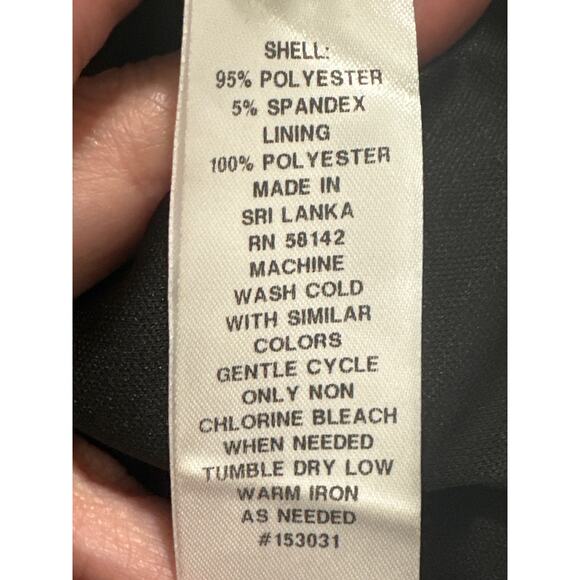 London Style collection black white sleeveless jumpsuit size 16 - Picture 4 of 13